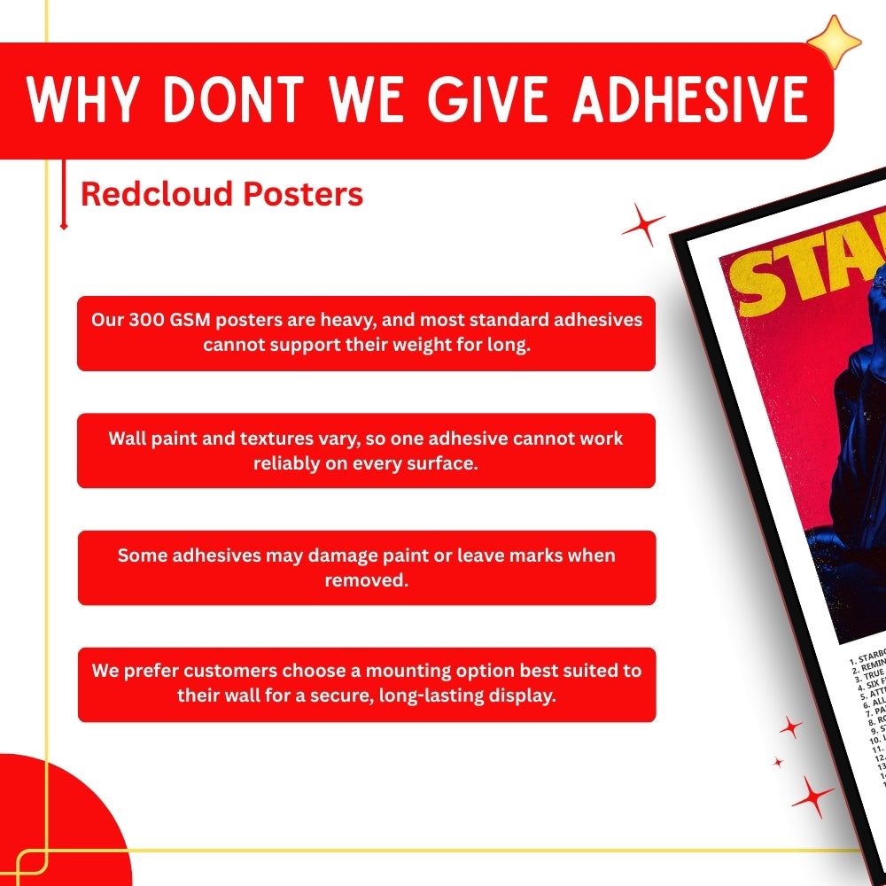 The Weeknd Album Cover Posters Set of 8 – A4 Premium 300 GSM Thick Paper Music Wall Art