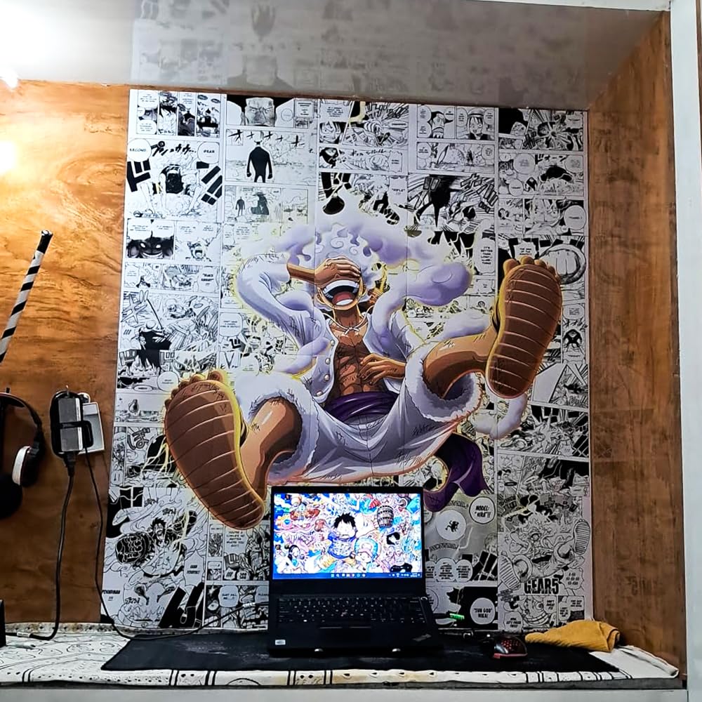 Monkey D.Luffy One Piece Manga Poster