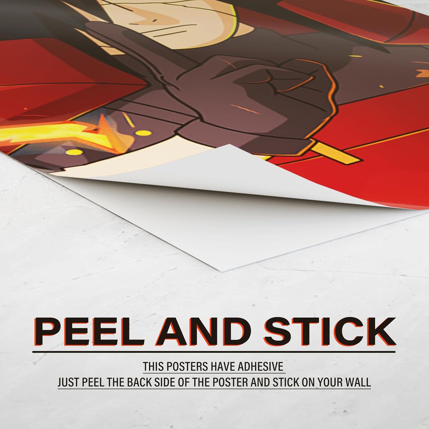 Set of 20 Madara Uchiha Naruto anime manga PEEL N STICK Self Adhesive Light weight posters for long lasting on Wall Poster For Room wall poster for bedroom with SIZE A4