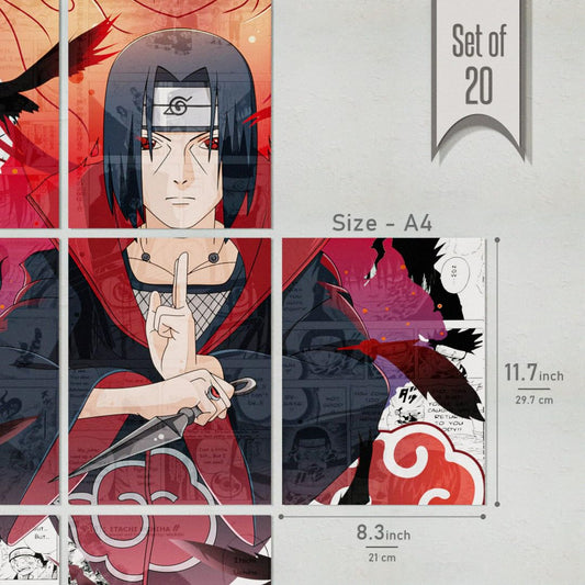 Itachi Uchiha Naruto Anime Manga Wall Posters