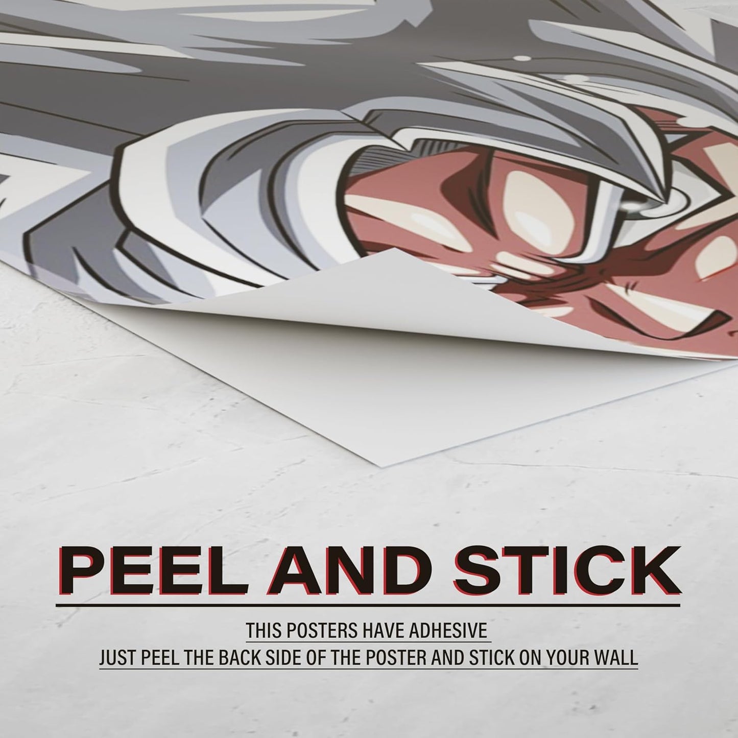 Set of 20 Dragon ball manga anime wall poster PEEL N STICK Self Adhesive Light weight posters for long lasting on Wall Poster For Room Goku ultra instinct Size - A4 Each