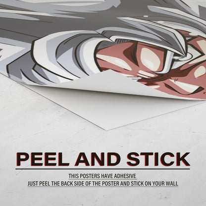 Set of 20 Dragon ball manga anime wall poster PEEL N STICK Self Adhesive Light weight posters for long lasting on Wall Poster For Room Goku ultra instinct Size - A4 Each