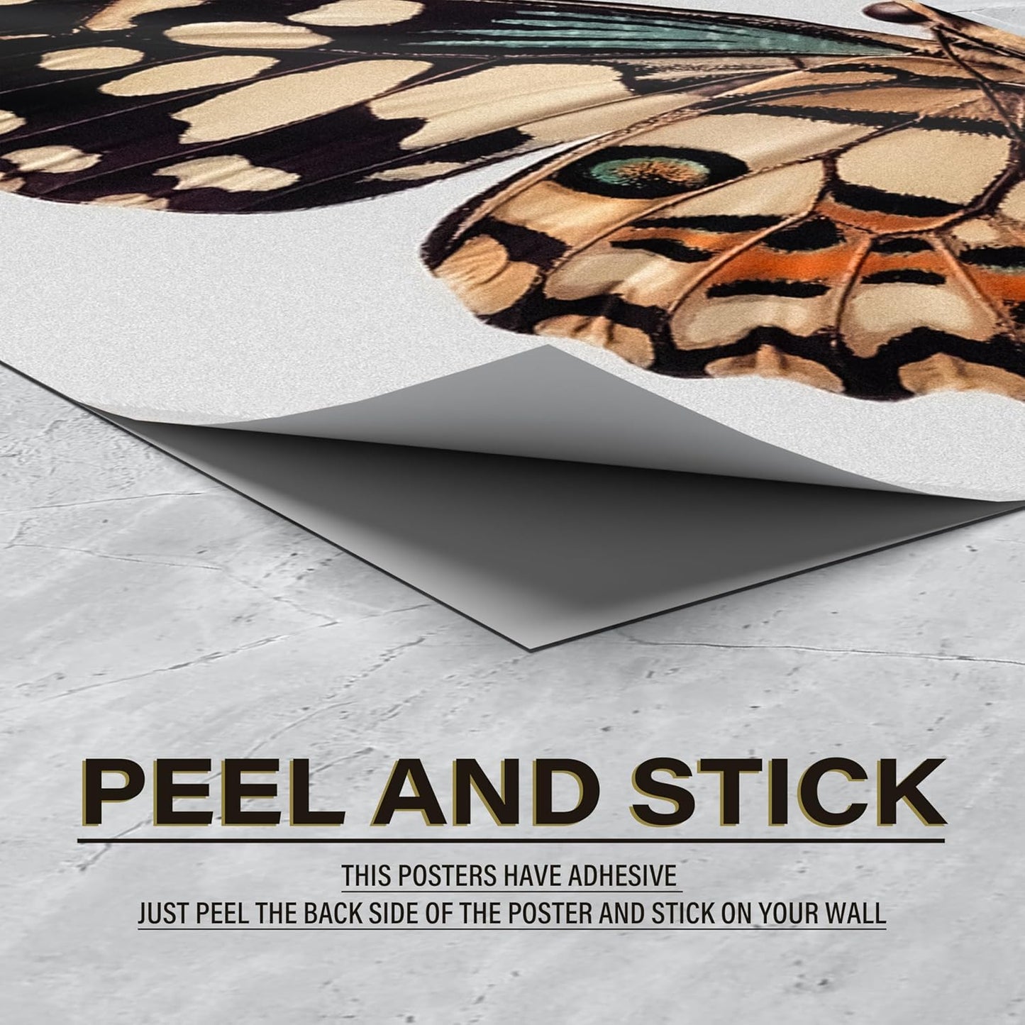 Set of 30 PEEL N STICK Positive Vibes Art wall collage aesthetic posters for room each poster size 4x6 inches