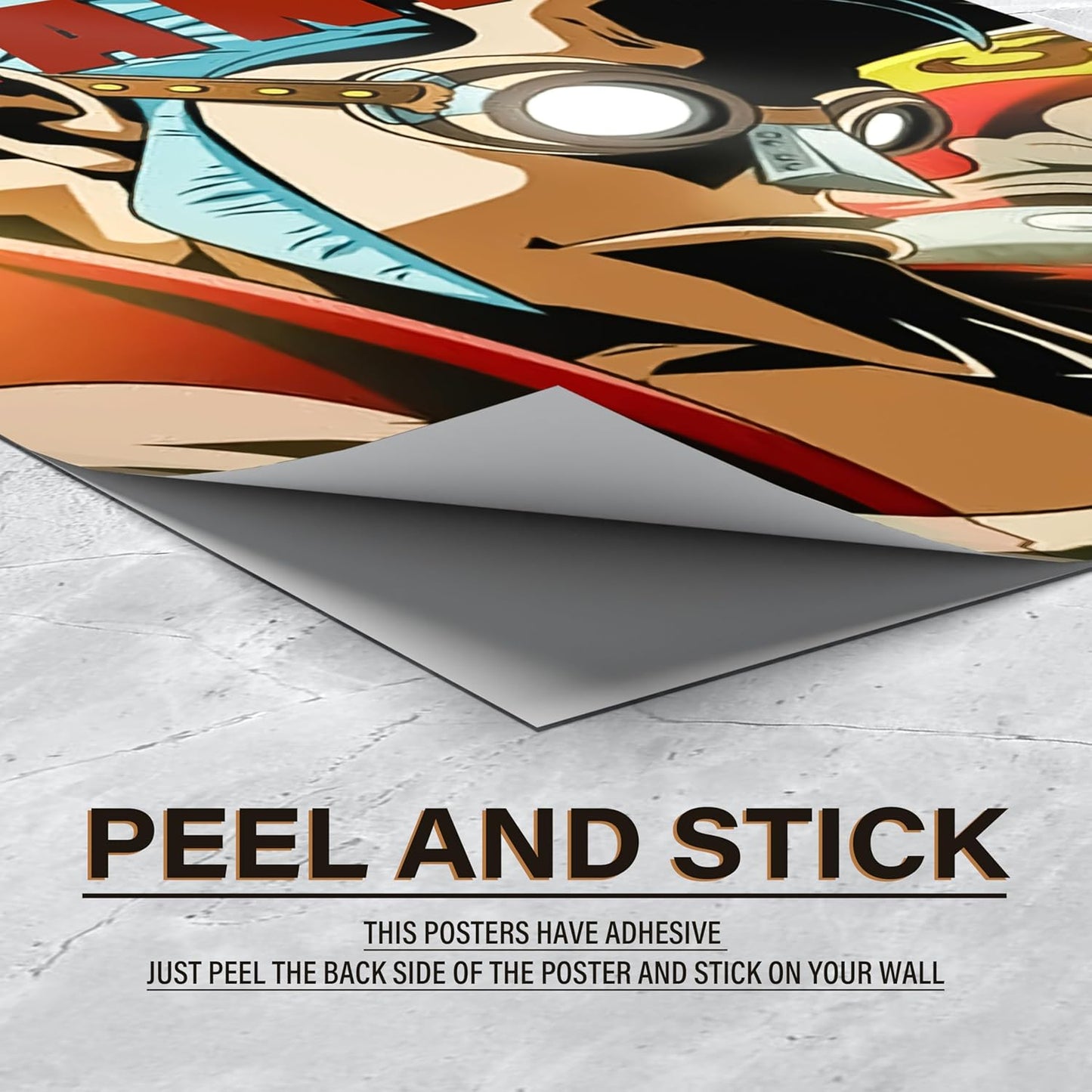 Set of 9 One Piece Anime Wall Posters of Size - A4 Poster for Wall Decoration for Bedroom, Office, Living Room, Dorm Room