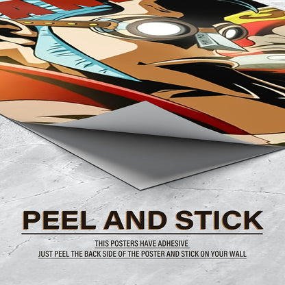 Set of 9 One Piece Anime Wall Posters of Size - A4 Poster for Wall Decoration for Bedroom, Office, Living Room, Dorm Room