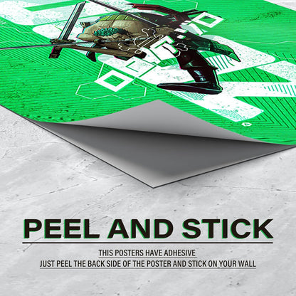 Set of 10 One Piece Anime Wall Posters Size - A4 Poster for Wall Decoration for Bedroom, Office, Living Room, Dorm Room