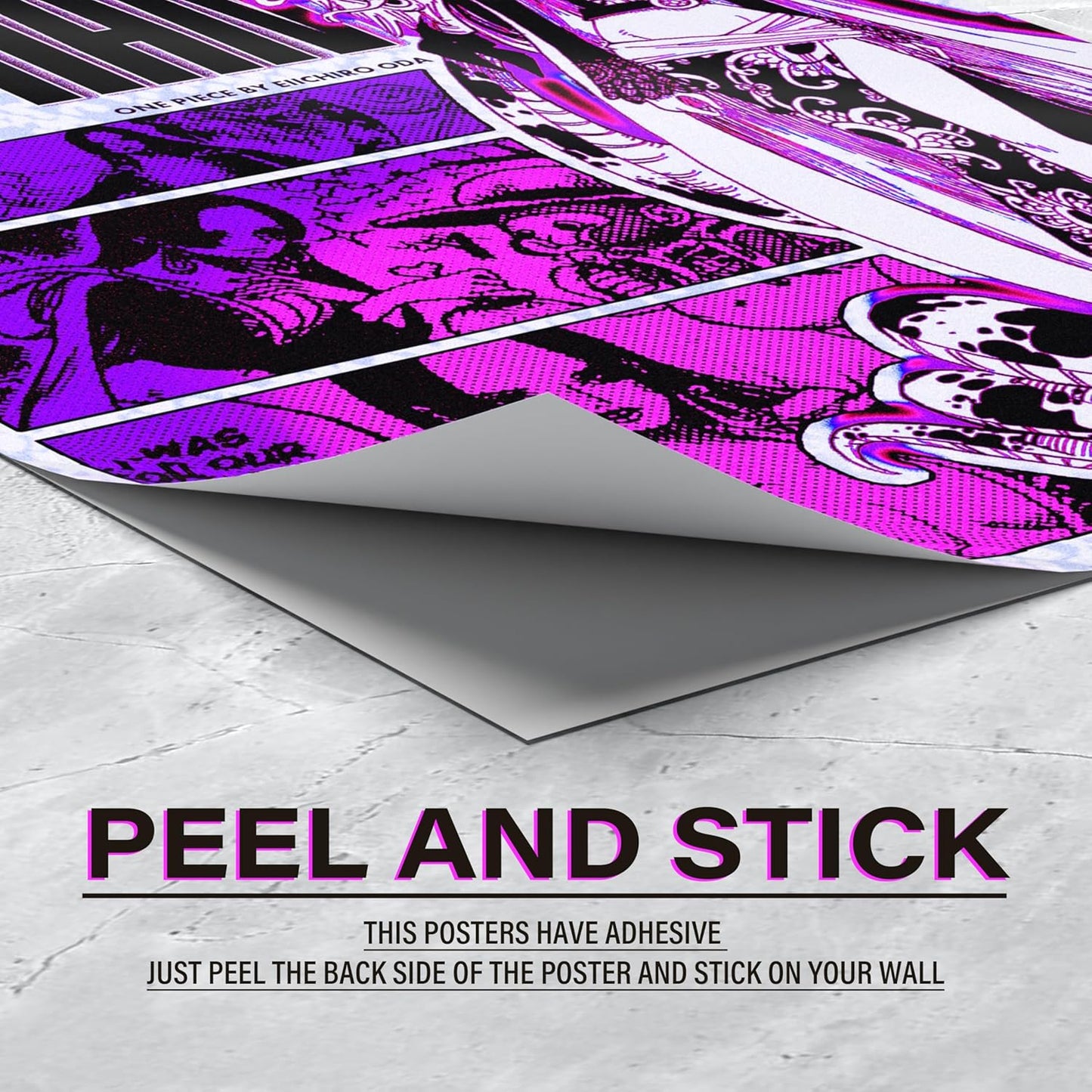 Set of 9 One Piece Anime Wall Posters Size - A4 Poster for Wall Decoration for Bedroom, Office, Living Room, Dorm Room