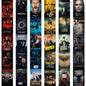REDCLOUD Peel N Stick Self Adhesive 54 Pcs Web Series Tv Show Wall Collage Kit - 4 x 6 Inches Posters for Wall Decoration - Bedroom, Office, Living Room, Dorm Room