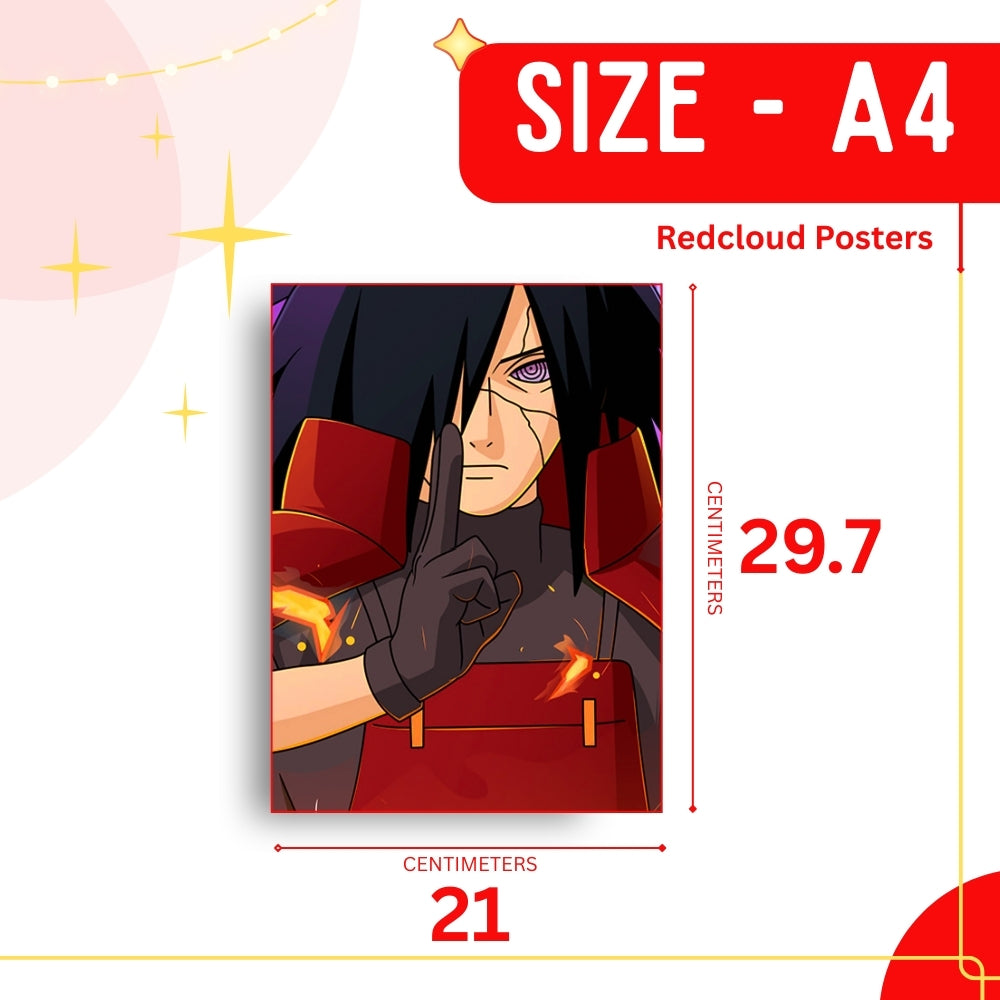 Madara Uchiha Naruto Anime Manga Posters