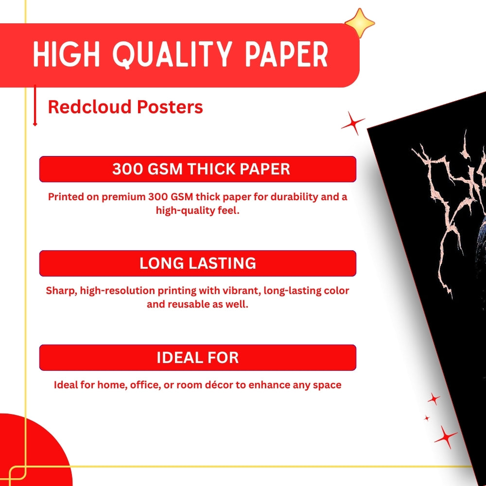 Billie Eilish Music Artist Posters Set of 12 – A4 Premium 300 GSM Thick Paper Aesthetic Wall Art