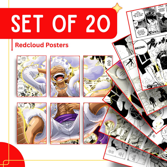 Monkey D.Luffy One Piece Manga Poster