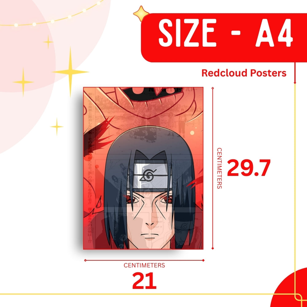 Itachi Uchiha Naruto Anime Manga Wall Posters