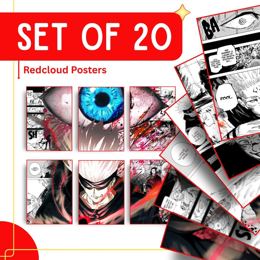 Satoru Gojo Jujutsu kaisen Anime Manga Posters