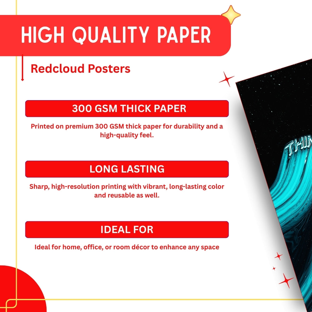 Cool Aesthetic Wall Posters Set of 20 - Bedrooom, Office, Dorms, Studio